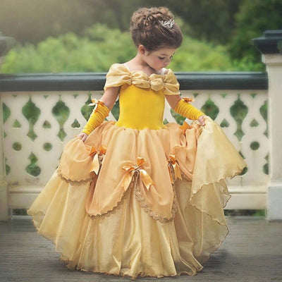 Prinzessin belle kleid kinder 