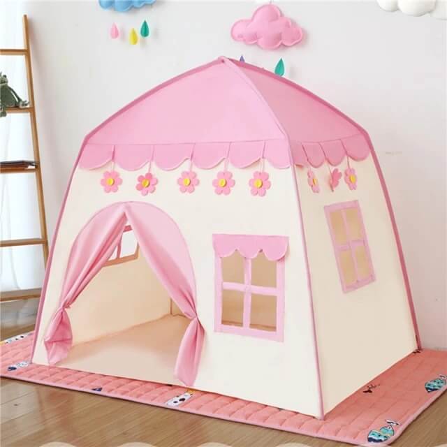 pinke zelte Prinzessin Zelt Pink