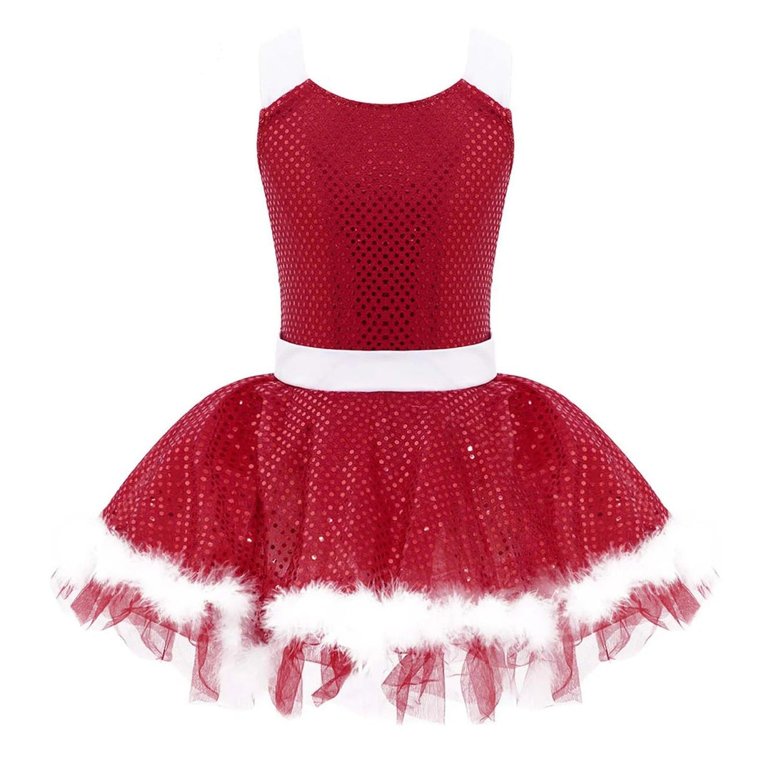 Tudor-Prinzessinnen-Kostüm Für Mädchen - Rotes Velourskleid Mit Goldenen Details, Historisches Kleid