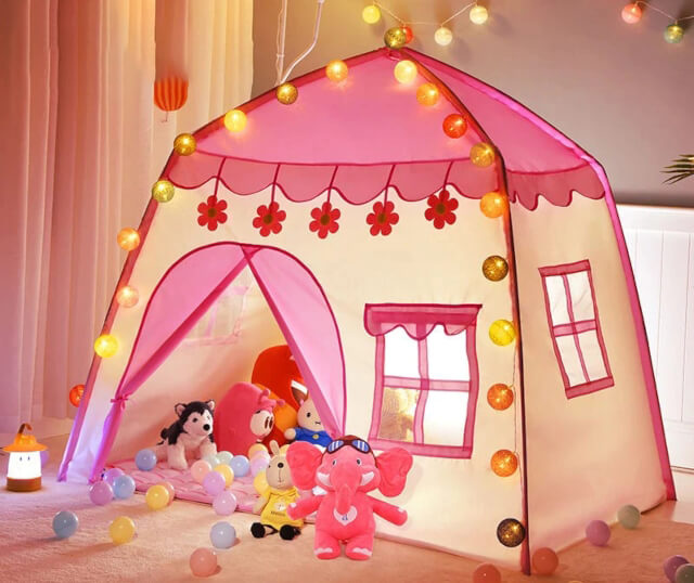 zelt elsa Prinzessin Zelt mit Licht