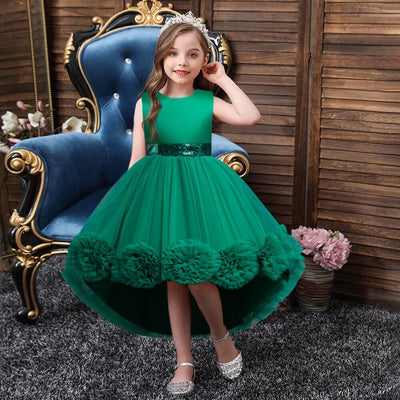 Prinzessin grünes kleid 